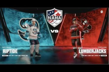 NAHA 2025-26 Season - San Diego Riptide (7-5-4) @ Portland Lumberjacks (7-9-3)