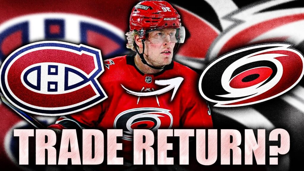 PATRIK LAINE TRADE RETURN FROM THE CAROLINA HURRICANES? MONTREAL CANADIENS TRADE RUMOURS