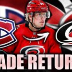 PATRIK LAINE TRADE RETURN FROM THE CAROLINA HURRICANES? MONTREAL CANADIENS TRADE RUMOURS