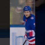 SOUCE TAPS IT HOME 🏡 #carsonsoucy #nyr #nhl #hockey #goal