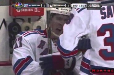 Matt Cooke's Nasty Hit On Ryan McDonagh - 03/20/2011