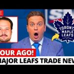 LEAFS RECEIVE A TRIPLE DOSE OF MAJOR NEWS FROM ELLIOTTE FRIEDMAN! MAPLE LEAFS NEWS