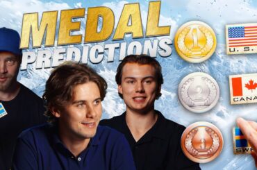 USA vs. Canada? 🥇 NHL Players Predict Olympic Hockey Medals | Milano Cortina 2026