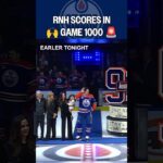 Nugent-Hopkins Scores in His 1000th Game 🤩🚨