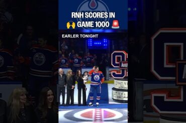 Nugent-Hopkins Scores in His 1000th Game 🤩🚨