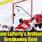Sam Lafferty's Brilliant Breakaway Goal | Blackhawks vs Devils NHL Highlights