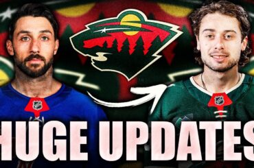 VINCENT TROCHECK HINTS AT HIS NEXT TEAM? + HUGE UPDATES ON THE MINNESOTA WILD & QUINN HUGHES SIGNING