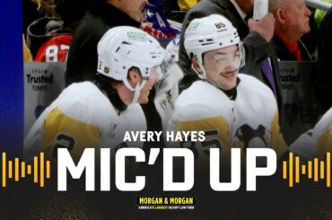 Avery Hayes: Mic'd Up In NHL Debut | Pittsburgh Penguins