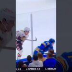 Blues #75 Tyler Tucker wallpapers himself. Ouch 🤕