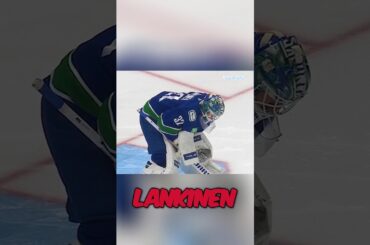 Kevin Lankinen is an elite #NHL backup goalie. #hockey #Canucks