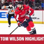 Tom Wilson 2025-26 first half Capitals highlights