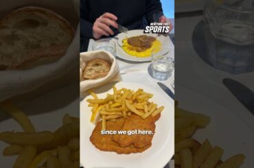 Day 3 with Mollie Walker from Milan! Men's ice hockey tournament is officially underway 🏒 #shorts