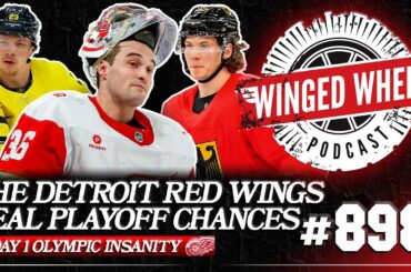 RED WINGS PLAYOFF ODDS & OLYMPIC INSANITY - Winged Wheel Podcast - Feb. 11th, 2026