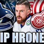 CANUCKS & RED WINGS TRADE? FILIP HRONEK BACK TO DETROIT? LET'S DISCUSS…