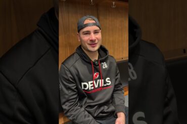 Scored twice and took time to step into The Winter Olympics classroom. #milanocortina2026 #njdevils