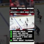 Is Gustav Forsling the smartest hockey player on the ice?