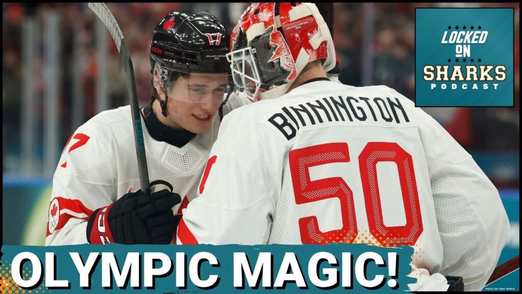 Macklin Celebrini SHINES as San Jose Sharks Star Leads Canada to Olympic Victory