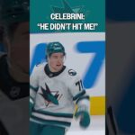 Celebrini’s a real one for this 💯