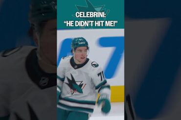 Celebrini’s a real one for this 💯