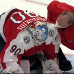 Elvis Merzļikins Injury (Feb. 20, 2021)