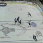 Patrick Kaleta blindside elbow to Dmitri Kulikov