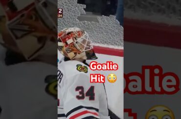 The Goalie Delivers a HUGE BODY CHECK 🏒