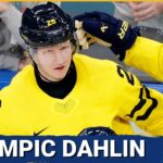 Rasmus Dahlin DOMINANT in Sweden's close call win over Italy at the Olympics