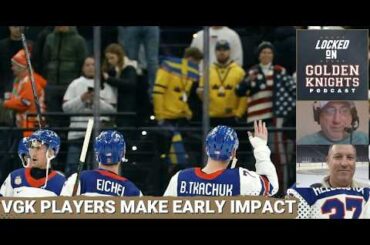 Vegas Golden Knights Olympians Jack Eichel & Mark Stone SHINE in Impressive Wins | VGK Podcast