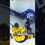 Elias Pettersson is not a big player for Team Sweden...he is far from the center of the story