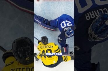 Elias Pettersson is not a big player for Team Sweden...he is far from the center of the story