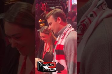 Timo Meier Signs Autographs During Casino Games #njdevils #shorts #shortsvideo #shortsvideo