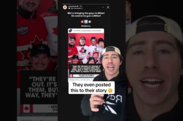 SETH JARVIS’ WINNIPEG BUDDIES ARE HEADING TO THE BACK OLYMPICS 🥲🇨🇦🇮🇹