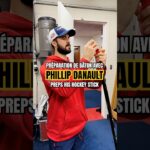 How to tape a hockey stick like Phillip Danault #NHL #Shorts