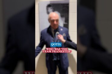 The most legendary prankster in #nyr history? There’s only one answer 😂 #nhl #hockey #qotd