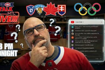 Habs In Milano, Back To Work And More... | PuckTalk MTL LIVE!!