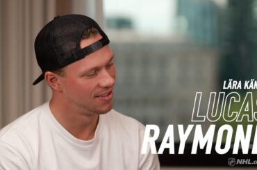 Lär känna: Red Wings forward Lucas Raymond 🏒 🇸🇪