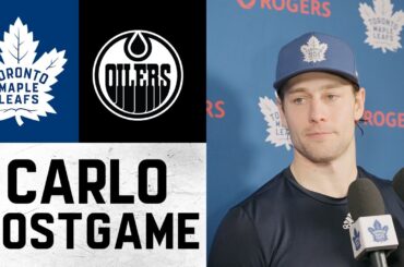 Brandon Carlo | Post Game at Edmonton Oilers | February 3, 2026