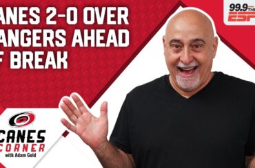 Carolina Hurricanes shutout New York Rangers, 2-0