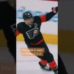 Travis Konecny dropped a beautiful bank pass 🤑