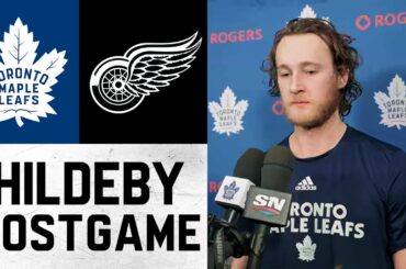 Dennis Hildeby | Post Game at Detroit Red Wings | December 28, 2025