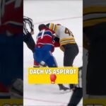 Dach and Aspirot drop the gloves in Boston 🥊