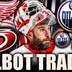 DETROIT RED WINGS TRADE UPDATE: CAM TALBOT ON THE MOVE? OILERS, HURRICANES, GOLDEN KNIGHTS?