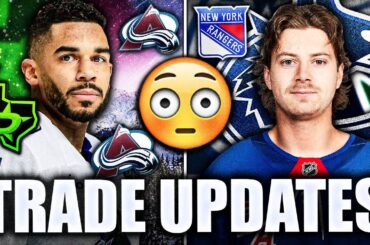 HUGE CANUCKS TRADE UPDATES: EVANDER KANE TO STARS, AVALANCHE + BRENNAN OTHMANN TO VANCOUVER?