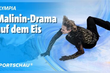 Drama im Eiskunstlauf: Ilia Malinin stürzt in der Kür | Olympia | Sportschau
