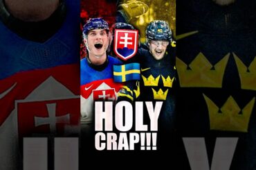 JURAJ SLAFKOVSKY MAKES OLYMPIC HISTORY + ELIAS PETTERSSON SCORES 2 MASSIVE GOALS: Sweden VS Slovakia