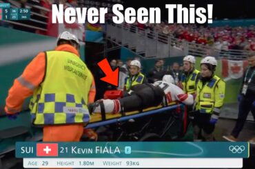Injured So Bad He Was Stretchered Off FACE DOWN - Doctor Reacts to Kevin Fiala Injury