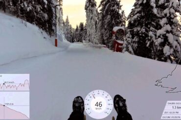 Rodeln am Astberg in Going / Elmau 20.01.2016 Nachmittags