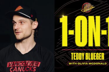 Teddy Blueger Sits Down with Olivia McDonald | EXCLUSIVE