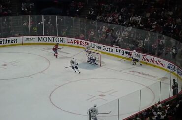 Lucas Condotta of the Laval Rocket scores vs. the Toronto Marlies 2/14/26