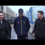 Adrian Kempe walks and talks with NHL Network at Olympic Village 🇸🇪